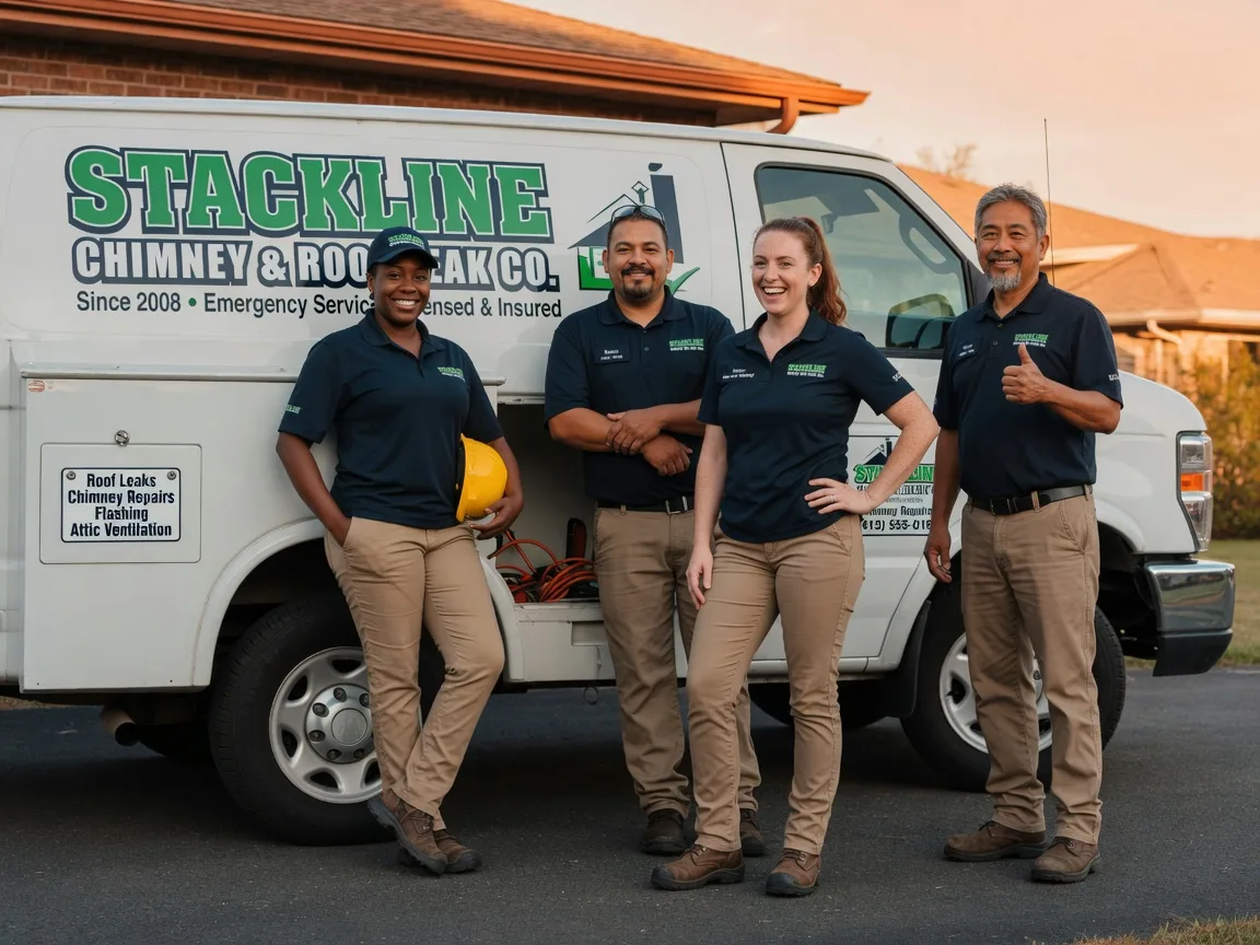 Chimney flashing repair company in Wheaton, MO